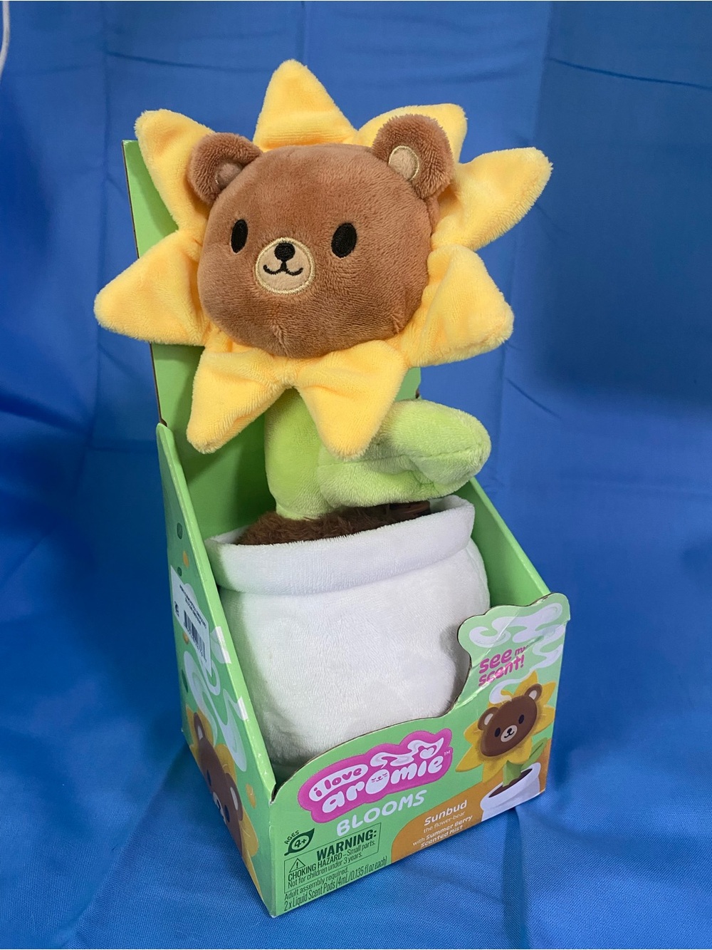 Sunbud Plush Toy - Yellow & Brown